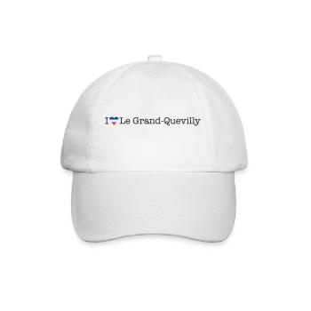 J’adore Le Grand Quevilly - Casquette classique - blanc/blanc - Devant