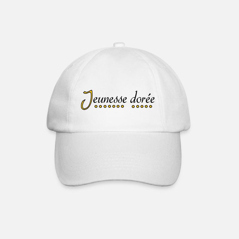 Jeunesse dorée - Baseballkappe - Weiß/Weiß