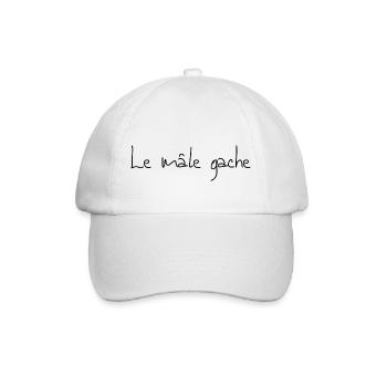 Le mâle gache humour homme Madagascar cadeau - Casquette classique - blanc/blanc - Devant