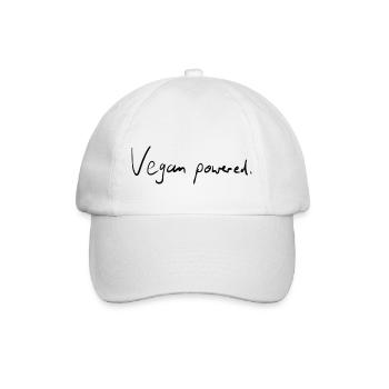 Végétalien alimenté. - Casquette classique - blanc/blanc - Devant