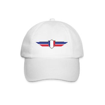France Fan World Cup - Baseball Cap - white/white - Front