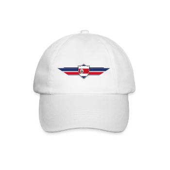 Costa Rica Fan World Cup - Baseball Cap - white/white - Front