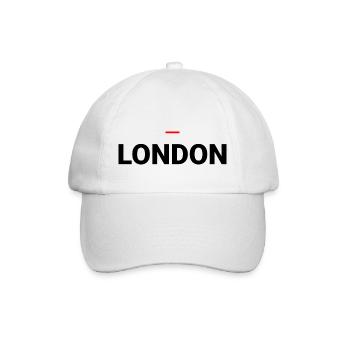 LONDON - Baseballkappe - Weiß/Weiß - Vorne