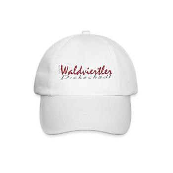 Waldviertler Dickschädl - Baseballkappe - Weiß/Weiß - Vorne