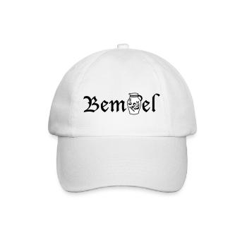 Bembel - Frankfurter Bembel Design #Bembel - Baseballkappe - Weiß/Weiß - Vorne