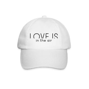 Love is in the Air | Love is in the air - Baseball Cap - white/white - Front