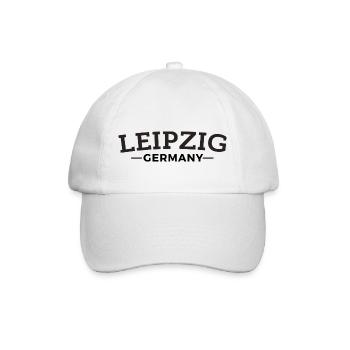 Leipzig My home gift idea - Baseball Cap - white/white - Front