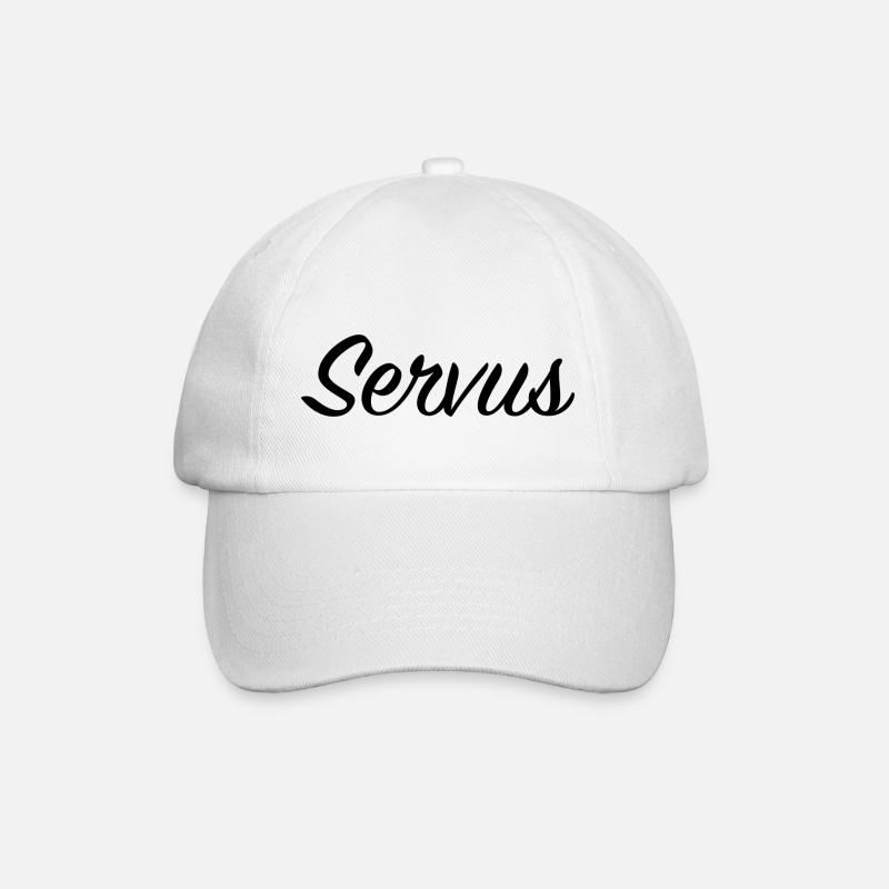 Servus - Baseballkappe - Weiß/Weiß