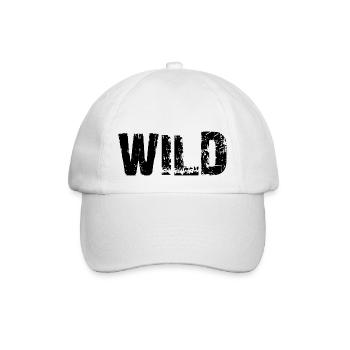 Wild - Baseballkappe - Weiß/Weiß - Vorne