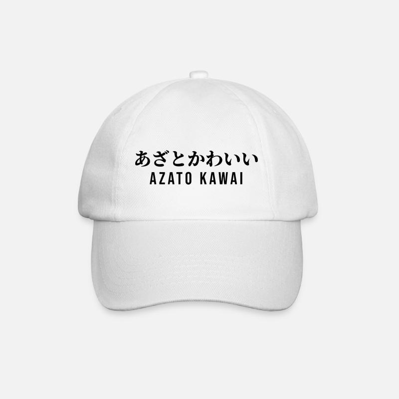 Japanese - Baseball Cap - white/white