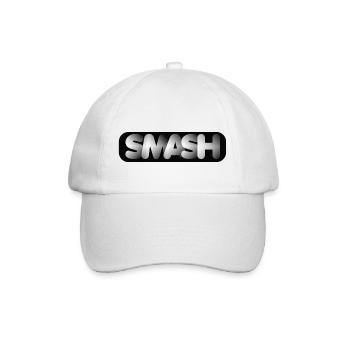 Smash - Baseballkappe - Weiß/Weiß - Vorne