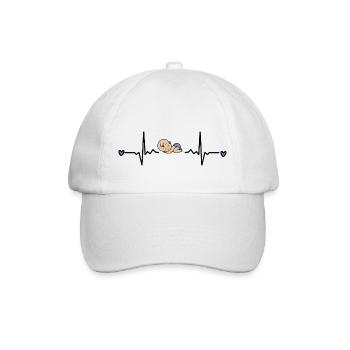 Bébé - Casquette classique - blanc/blanc - Devant