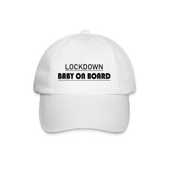Pregnancy Baby shower Babyshower Boy Girl - Baseball Cap - white/white - Front