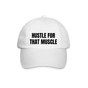 Bousculer - Casquette classique - blanc/blanc - Devant