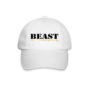 Bête tout noir - Casquette classique - blanc/blanc - Devant