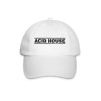 Acid House - Baseball Cap - white/white - Front