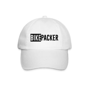 Bikepacker - Casquette classique - blanc/blanc - Devant