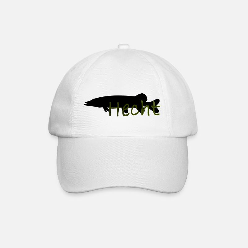 Hecht - Baseballkappe - Weiß/Weiß