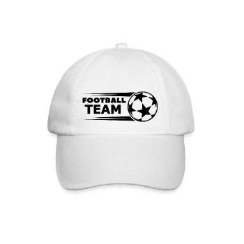 Fußball Soccer - Baseball Cap - white/white - Front