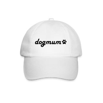Dog Hund - Baseball Cap - white/white - Front