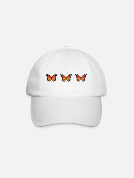Yellowjackets Jackie Butterfly - Casquette classique - blanc/blanc