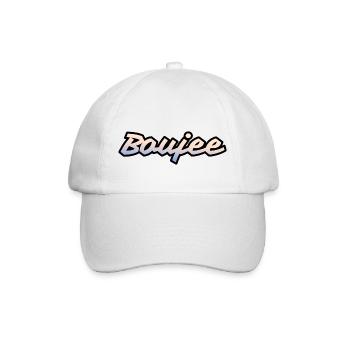 Boujee Trendy Words Slang Typography Design - Baseball Cap - white/white - Front