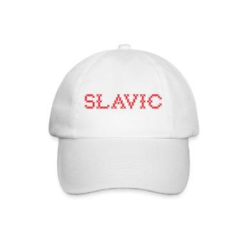 SLAVE Folk Slawisch - Casquette classique - blanc/blanc - Devant