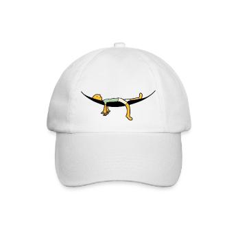 Hamac Sommeil Détente Joyeuses Fêtes - Casquette classique - blanc/blanc - Devant