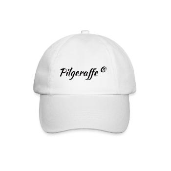 pilgeraffe - Baseballkappe - Weiß/Weiß - Vorne