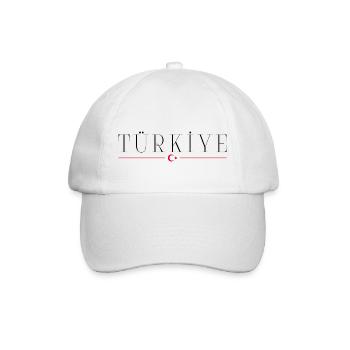 J’aime la Turquie Türkiye - Casquette classique - blanc/blanc - Devant