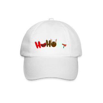 Ho Ho Ho Noël Noël Hiver - Casquette classique - blanc/blanc - Devant