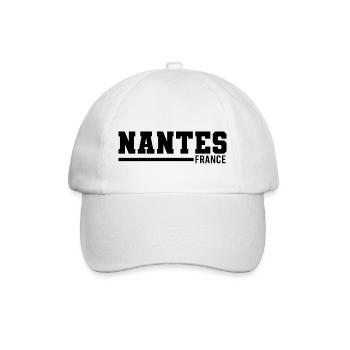 Nantes | France - Casquette classique - blanc/blanc - Devant