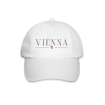 I love Vienna - Baseball Cap - white/white - Front