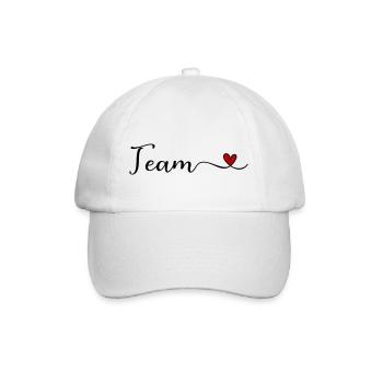 Équipe - Casquette classique - blanc/blanc - Devant