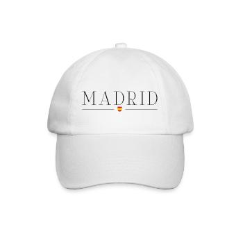 I love Madrid - Baseball Cap - white/white - Front