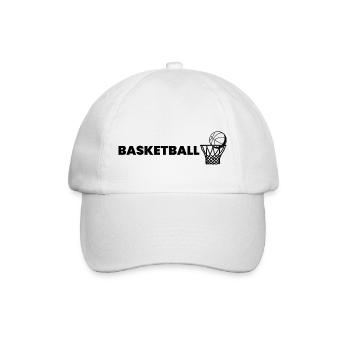Basket-ball - Casquette classique - blanc/blanc - Devant