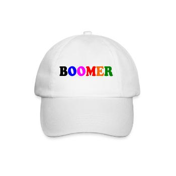 Boomer - Baseballkappe - Weiß/Weiß - Vorne