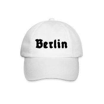 Berlin - Baseballkappe - Weiß/Weiß - Vorne