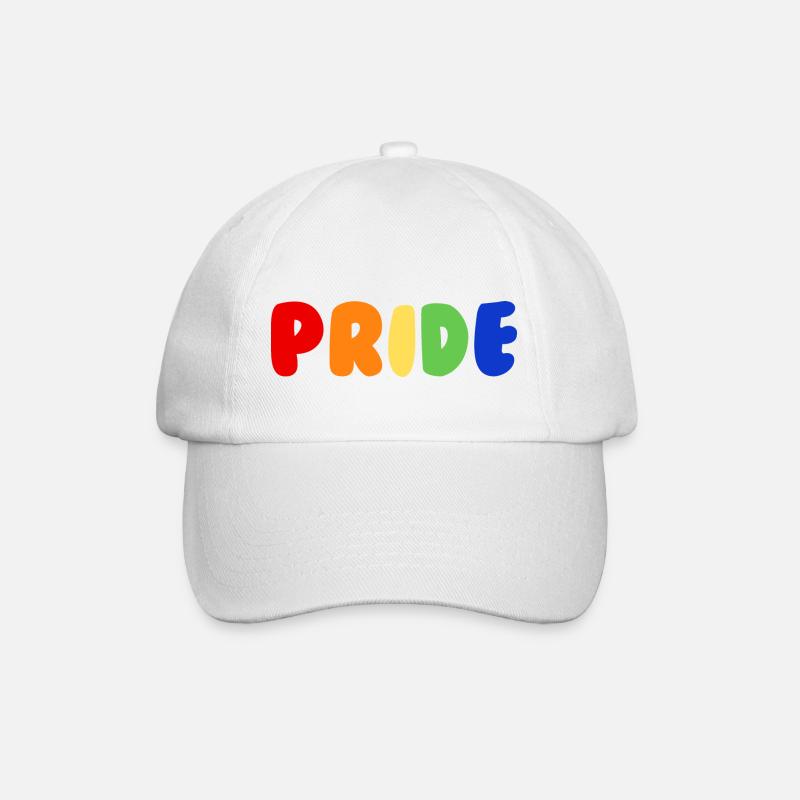 Pride - Baseball Cap - white/white