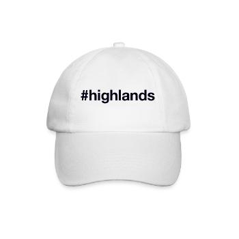 HIGHLANDS, Écosse - Casquette classique - blanc/blanc - Devant