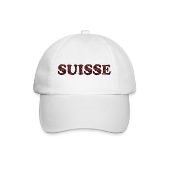 SWITZERLAND. HUMOR. COUNTRY - Baseball Cap - white/white - Front