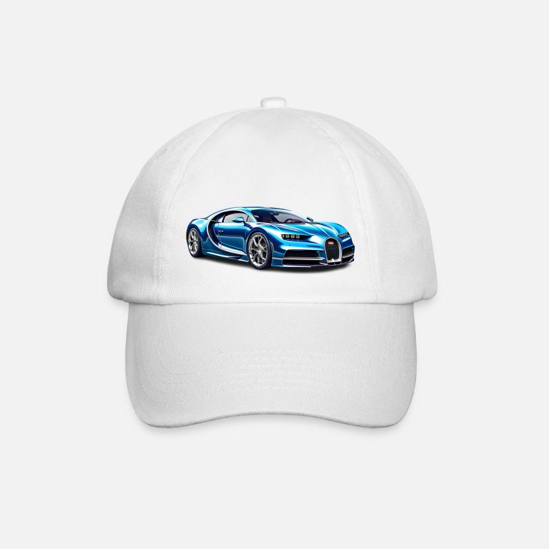 Hypercar Chiron - Casquette classique - blanc/blanc