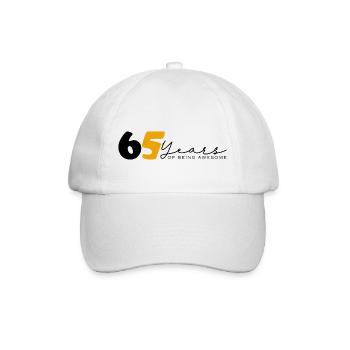 Vintage 1959 Funny 65 Year Old Bday Men Women - Baseball Cap - white/white - Front