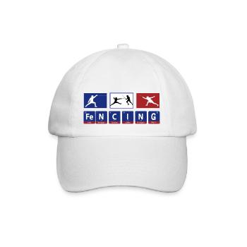 French Fencing Sport summer - Casquette classique - blanc/blanc - Devant