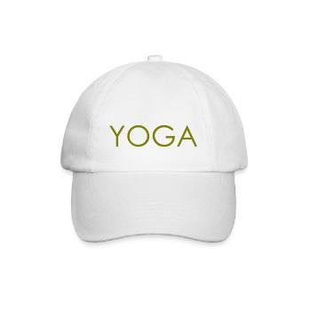 Yoga - Meditation - Mental Recovery - Relax - Baseball Cap - white/white - Front