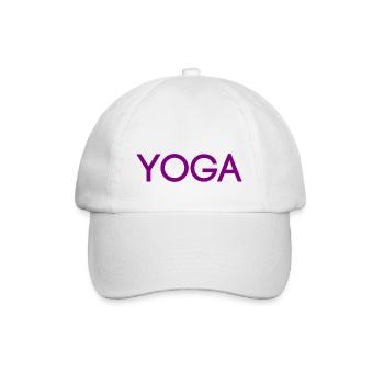 Yoga - Meditation - Mental Recovery - Relax - Baseball Cap - white/white - Front