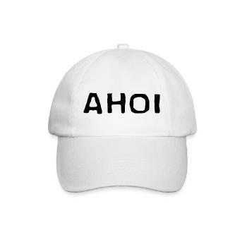 ahoy - Baseball Cap - white/white - Front