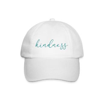kindness - Baseball Cap - white/white - Front