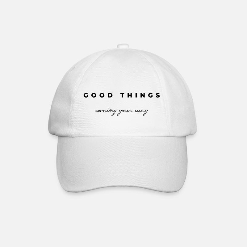 De bonnes choses à venir - Casquette classique - blanc/blanc