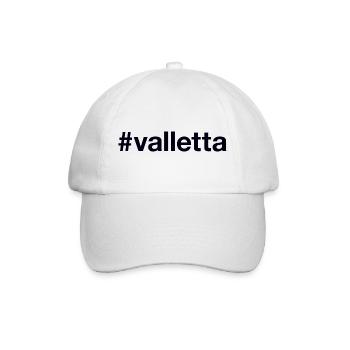 VALLETTA Hashtag - Casquette classique - blanc/blanc - Devant